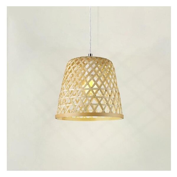 Eglo 55696 - Sospensione a cavo KIRKCOLM 1xE27/60W/230V beige