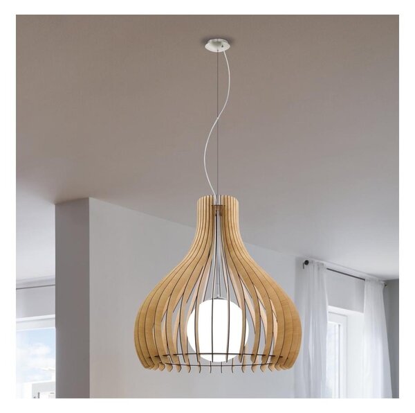 Eglo 96215 - Lampadario TINDORI 1xE27/60W/230V