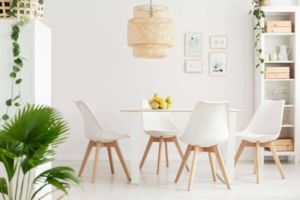 MARGOT - sedia nordica imbottita set da 4