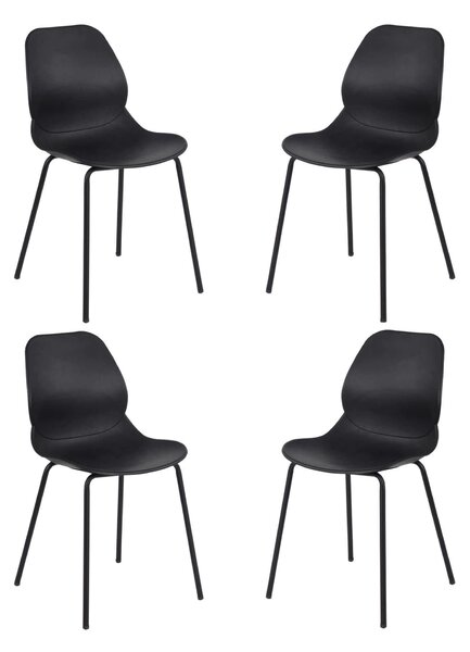 PAULE - sedia moderna set da 4