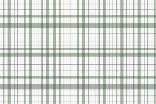 Carta da parati Plaid verde e bianco, Carta da parati Geometriche, Carta da parati popolare, w02852v3 - Tapeko.it