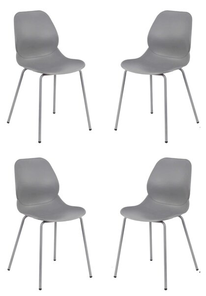 PAULE - sedia moderna set da 4