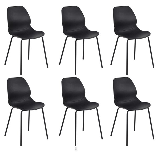 PAULE - sedia moderna set da 6