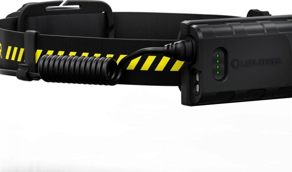 Ledlenser H5R WORK - Lampada frontale a LED ricaricabile e regolabile LED/1800 mAh IP67 500 lm 45 h nera
