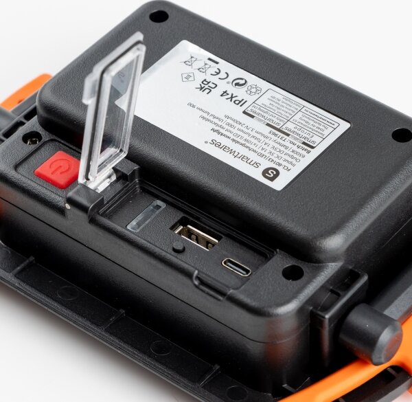 Proiettore ricaricabile dimmerabile LED/10W/5V USB 6500K IP44