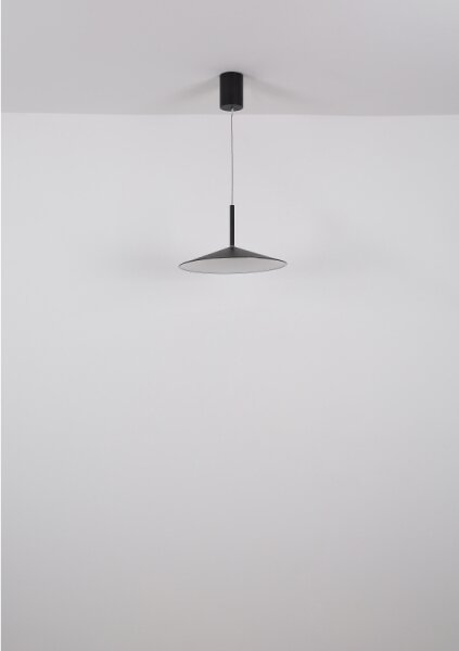 Globo 15635S - Lampadario LED a sospensione con cavo LAMPONE LED/18W/230V 4000K nero