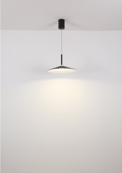 Globo 15635S - Lampadario LED a sospensione con cavo LAMPONE LED/18W/230V 4000K nero