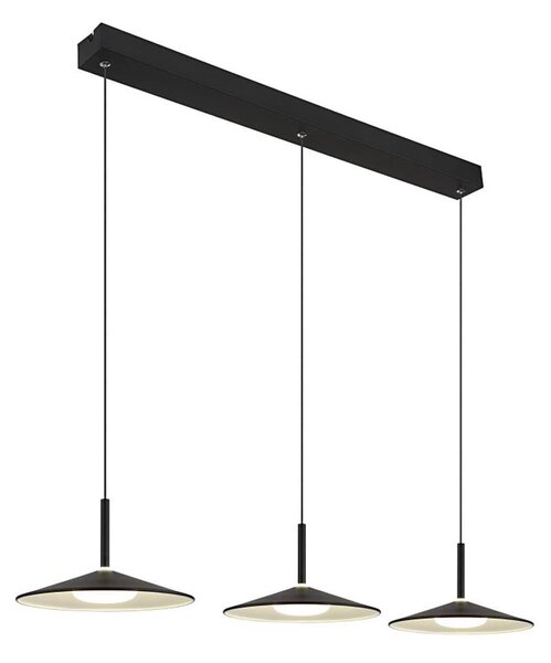 Globo 15635S-3 - Lampada a sospensione su cavo LAMPONE LED/24W/230V 4000K nero