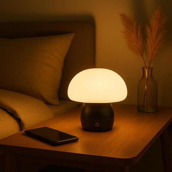 Brilliant - Lampada da tavolo ricaricabile dimmerabile a LED DUPIS LED/2W/5V 2700K nera