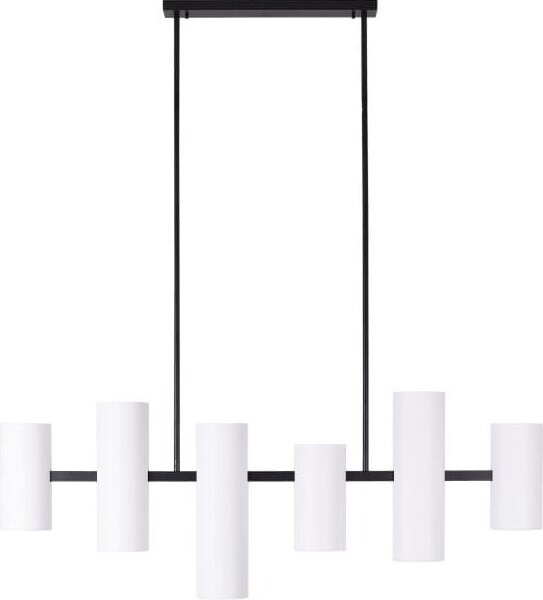 Lampada a sospensione LAXER bianca 6xGU10x7W in metallo, dimensioni: 142x128x12 cm, IP20, Maxlight