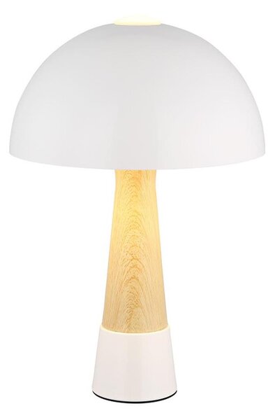 Globo 51570122 - Lampada da tavolo PAULIN 1xE27ILLU/40W/230V bianca