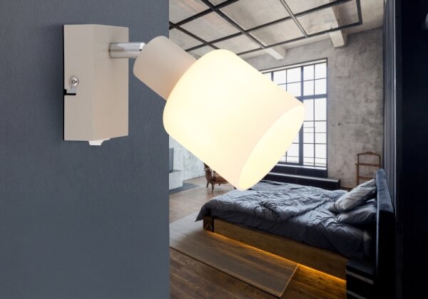 Globo 54114-1 - Applique da parete direzionabile TRENT 1xE14/25W/230V