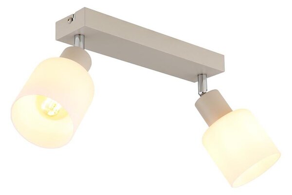 Globo 54114-2 - Faretto TRENT 2xE14/25W/230V