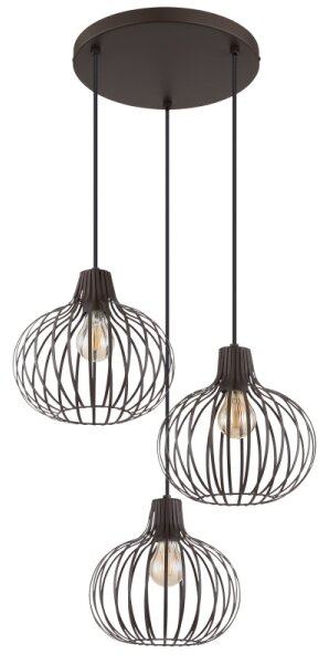 Globo 33379311 - Lampadario a sospensione con cavo MATEO 3xE27/40W/230V
