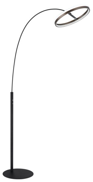 Globo 67179S - Lampada da terra LED con dimmer touch DELLA 24W/230V 3000/4000/6000K