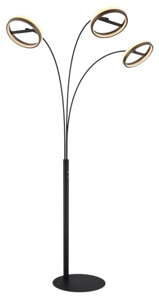 Globo 67179S1 - Lampada da terra a LED dimmerabile a sfioramento DELLA 48W/230V 3000/4000/6000K