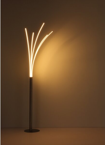 Globo 59229N - Lampada da terra dimmerabile con controllo touch LED BIZZY LED/36W/230V