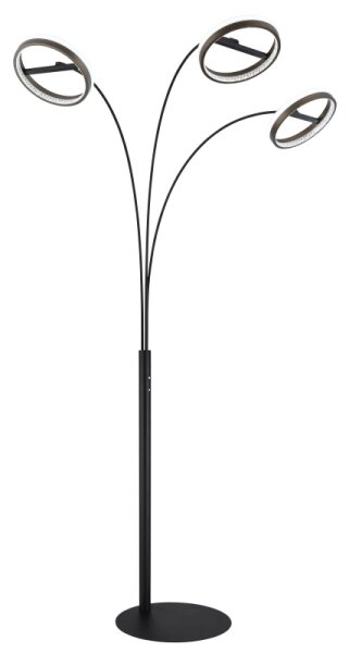 Globo 67179S1 - Lampada da terra a LED dimmerabile a sfioramento DELLA 48W/230V 3000/4000/6000K
