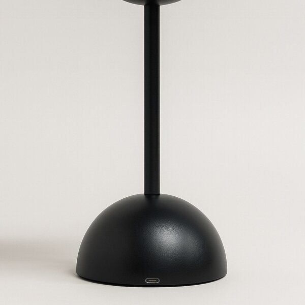 Lampada da tavolo LED ricaricabile a sfioramento COSTA LED/3W/5V 2400 mAh 3000-6000K nera