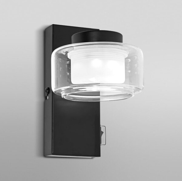 Osram - Applique da bagno a LED ORBIS FLAME LED/5,5W/230V IP44, nero