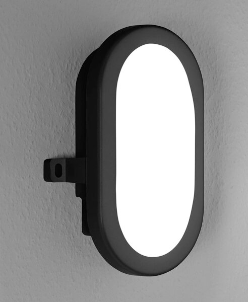 Osram - Applique da esterno BULKHEAD LED/6W/230V IP54 nera