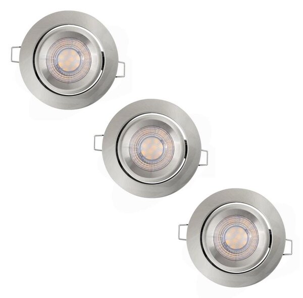 Osram - Set da 3 faretti da incasso LED dimmerabili LED/4,9W/230V