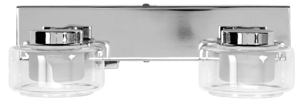 Ledvance-Applique a LED da bagno ORBIS FLAME 2xLED/5,5W/230V IP44 cromo