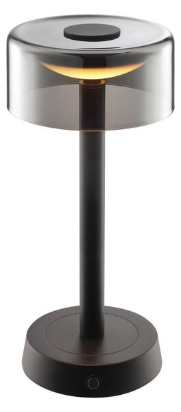Brilliant - Lampada da tavolo ricaricabile a LED dimmerabile con sensore touch RAZOR LED/2,5W/5V 2700K IP44 nero