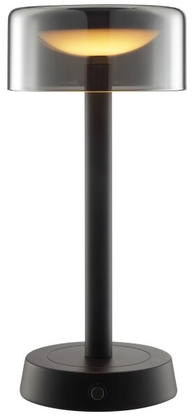 Brilliant - Lampada da tavolo ricaricabile a LED dimmerabile con sensore touch RAZOR LED/2,5W/5V 2700K IP44 nero