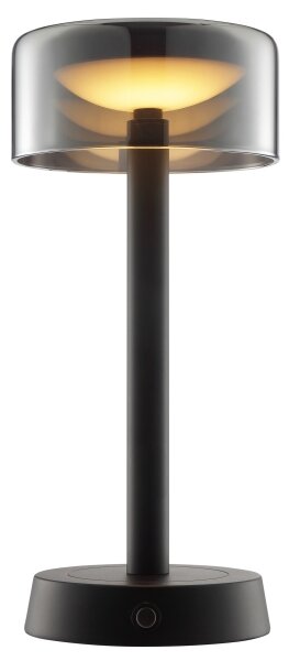 Brilliant - Lampada da tavolo ricaricabile a LED dimmerabile con sensore touch RAZOR LED/2,5W/5V 2700K IP44 nero