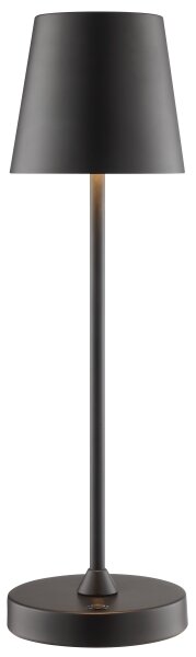 Brilliant - Lampada da tavolo LED ricaricabile dimmerabile a sfioramento ELORA LED/2,5W/5V 2700K IP44 nera