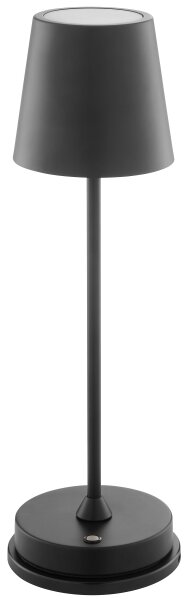 Brilliant - Lampada da tavolo LED ricaricabile dimmerabile a sfioramento ELORA LED/2,5W/5V 2700K IP44 nera