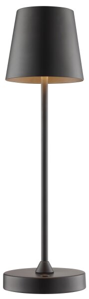 Brilliant - Lampada da tavolo LED ricaricabile dimmerabile a sfioramento ELORA LED/2,5W/5V 2700K IP44 nera