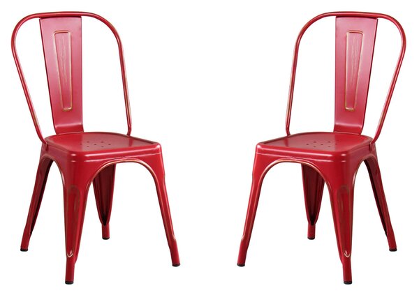 AGATHA - sedia industrial set da 2