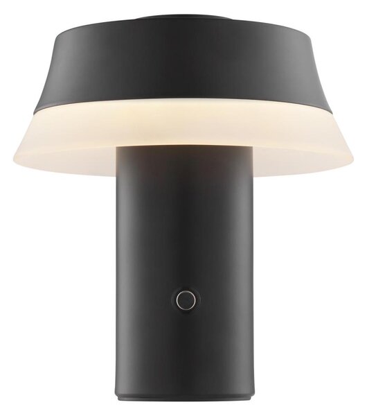 Brilliant -LED Stm lampada da tavolo ricaricabile a sfioramento KINICH LED/2,5W/5V 2700K nera