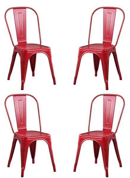 AGATHA - sedia industrial set da 4