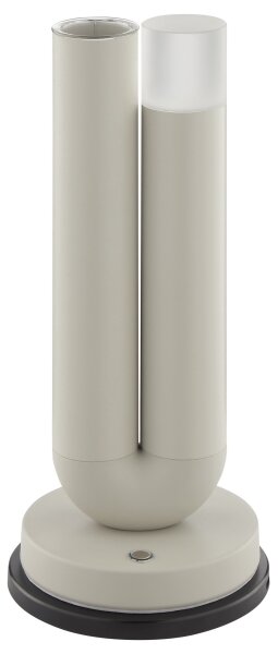 Brilliant - LED Stm lampada da tavolo ricaricabile a sfioramento SAYU LED/2,5W/5V 2700K IP44 grigia