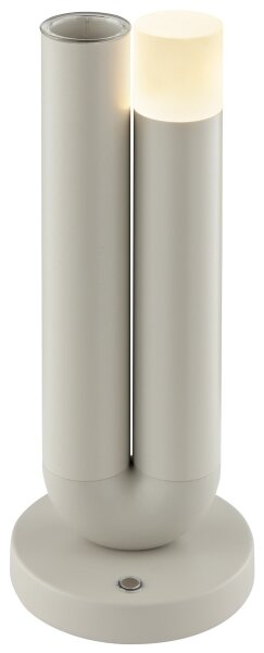 Brilliant - LED Stm lampada da tavolo ricaricabile a sfioramento SAYU LED/2,5W/5V 2700K IP44 grigia