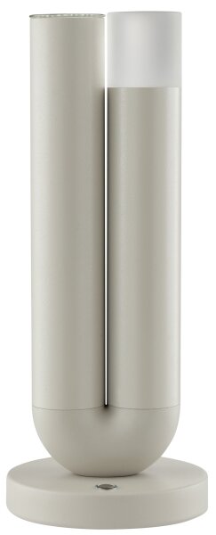Brilliant - LED Stm lampada da tavolo ricaricabile a sfioramento SAYU LED/2,5W/5V 2700K IP44 grigia