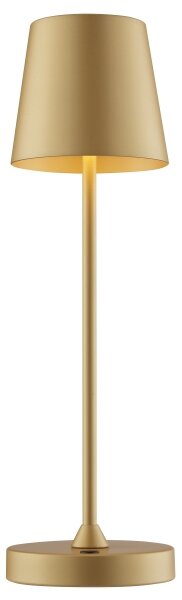 Brilliant - Lampada da tavolo LED dimmerabile ricaricabile a sfioramento ELORA LED/2,5W/5V 2700K IP44 dorata