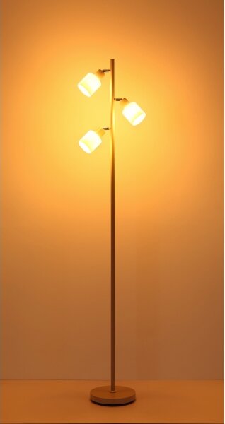 Globo 54114-3S - Lampada da terra TRENT 3xE14/25W/230V