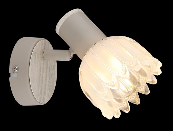 Globo 54317-1 - Faretto da parete PLANTA 1xE14/40W/230V
