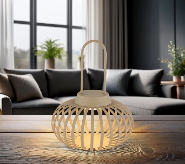 Globo 21035S - Lampada da tavolo ricaricabile a sfioramento con dimmer ALLEGRA LED/1W/3,7V 1500 mAh