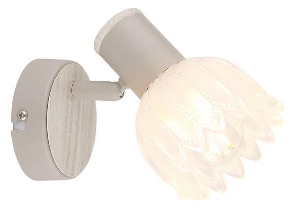 Globo 54317-1 - Faretto da parete PLANTA 1xE14/40W/230V