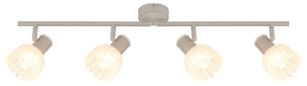 Globo 54317-4 - Faretto PLANTA 4xE14/40W/230V