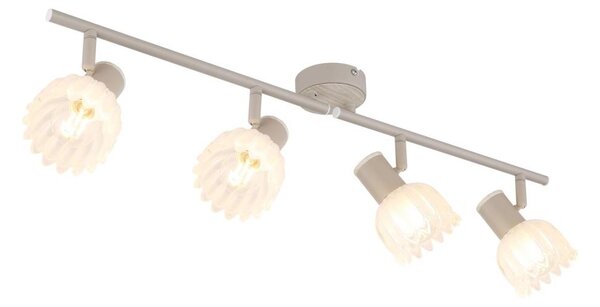 Globo 54317-4 - Faretto PLANTA 4xE14/40W/230V