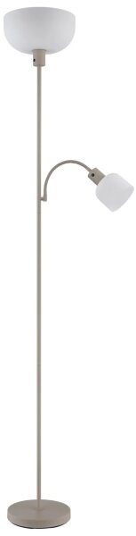 Globo 59947S - Lampada da terra HINTON 1xE27/40W/230V + 1xE14/25W
