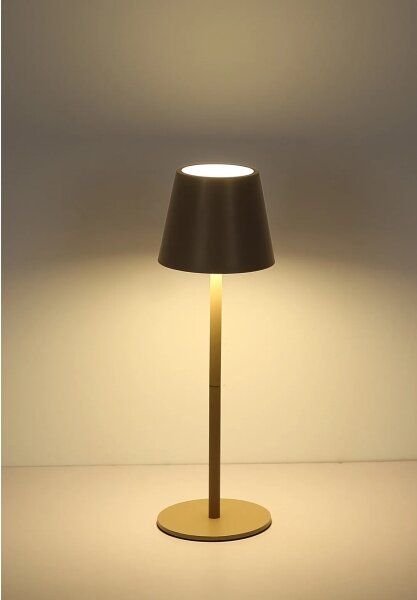 Globo 58488S - Lampada LED dimmerabile ricaricabile da esterno con controllo touch VANNIE 3W/5V IP54 1800 mAh