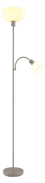 Globo 59947S - Lampada da terra HINTON 1xE27/40W/230V + 1xE14/25W