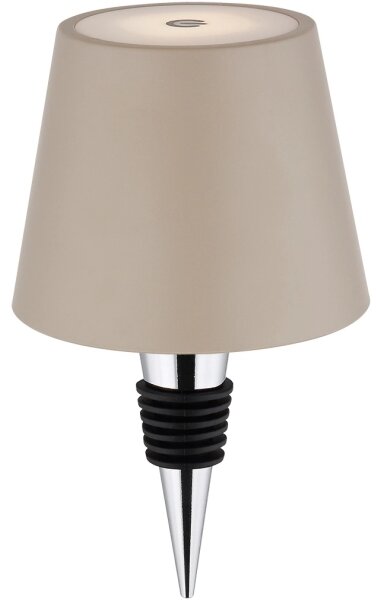 Globo 58488S - Lampada LED dimmerabile ricaricabile da esterno con controllo touch VANNIE 3W/5V IP54 1800 mAh